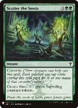 Scatter the Seeds (106), The List Reprints — Magic card price