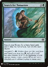 Search for Tomorrow (185), The List Reprints — Magic card price