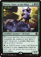 Selvala, Heart of the Wilds (70), The List Reprints — Magic card price