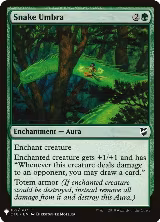 Snake Umbra (162), The List Reprints — Magic card price