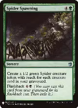 Spider Spawning (149), The List Reprints — Magic card price