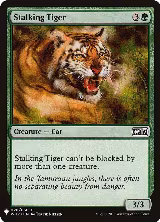 Stalking Tiger (28), The List Reprints — Magic card price