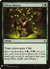 Sylvan Bounty (74), The List Reprints — Magic card price