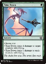 Take Down (170), The List Reprints — Magic card price