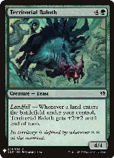 Territorial Baloth (24), The List Reprints — Magic card price