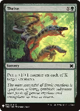 Thrive (166), The List Reprints — Magic card price