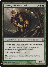 Thrun, the Last Troll (92), The List Reprints — Magic card price