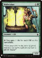 Wellwisher (166), The List Reprints — Magic card price