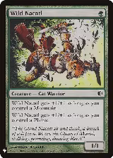Wild Nacatl (152), The List Reprints — Magic card price