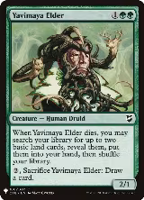 Yavimaya Elder (166), The List Reprints — Magic card price