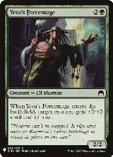 Yeva's Forcemage (208), The List Reprints — Magic card price