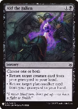 Aid the Fallen (76), The List Reprints — Magic card price