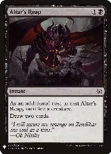 Altar's Reap (37), The List Reprints — Magic card price