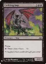 Cackling Imp (41), The List Reprints — Magic card price