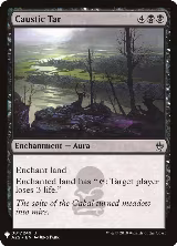 Caustic Tar (81), The List Reprints — Magic card price