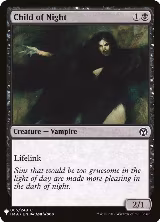 Child of Night (85), The List Reprints — Magic card price