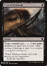 Coat with Venom (91), The List Reprints — Magic card price