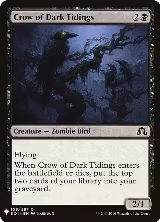 Crow of Dark Tidings (105), The List Reprints — Magic card price