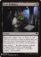 Dark Dabbling (89), The List Reprints — Magic card price
