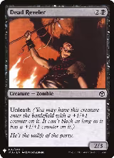 Dead Reveler (86), The List Reprints — Magic card price