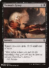 Demon's Grasp (108), The List Reprints — Magic card price