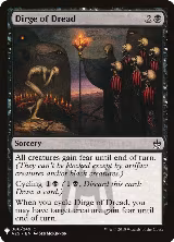 Dirge of Dread (86), The List Reprints — Magic card price