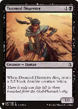 Doomed Dissenter (87), The List Reprints — Magic card price