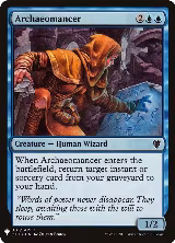 Archaeomancer (81), The List Reprints — Magic card price