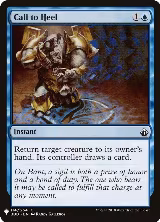 Call to Heel (114), The List Reprints — Magic card price
