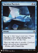 Decision Paralysis (50), The List Reprints — Magic card price