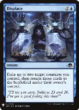 Displace (55), The List Reprints — Magic card price