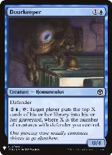 Doorkeeper (53), The List Reprints — Magic card price