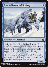 Embodiment of Spring (39), The List Reprints — Magic card price