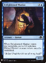 Enlightened Maniac (58), The List Reprints — Magic card price