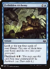 Forbidden Alchemy (38), The List Reprints — Magic card price
