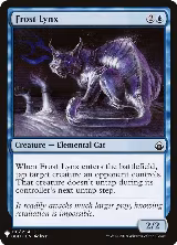 Frost Lynx (118), The List Reprints — Magic card price