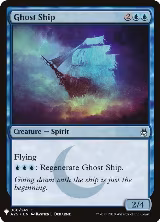 Ghost Ship (60), The List Reprints — Magic card price