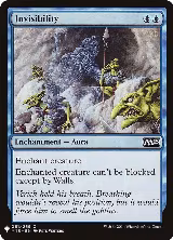 Invisibility (61), The List Reprints — Magic card price