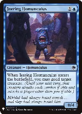 Jeering Homunculus (33), The List Reprints — Magic card price