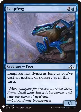 Leapfrog (42), The List Reprints — Magic card price