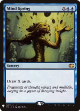 Mind Spring (014/063), The List Reprints — Magic card price