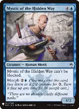 Mystic of the Hidden Way (67), The List Reprints — Magic card price