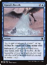 Ojutai's Breath (67), The List Reprints — Magic card price