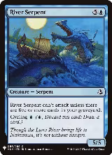 River Serpent (66), The List Reprints — Magic card price