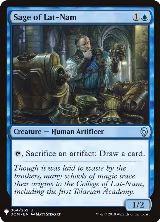 Sage of Lat-Nam (64), The List Reprints — Magic card price