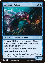 Silvergill Adept (53), The List Reprints — Magic card price