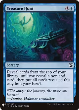 Treasure Hunt (109), The List Reprints — Magic card price