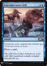 Uncomfortable Chill (82), The List Reprints — Magic card price