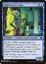 Vigean Graftmage (68), The List Reprints — Magic card price
