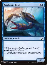 Wishcoin Crab (60), The List Reprints — Magic card price